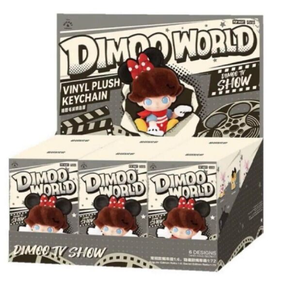 DIMOO WORLD × DISNEY シリーズ ぬいぐるみキーチェーン【アソートボックス】POPMART ポップマート
