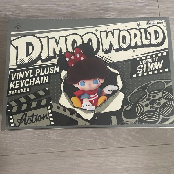 DIMOO WORLD × DISNEY シリーズ ぬいぐるみキーチェーン【アソートボックス】POPMART ポップマート