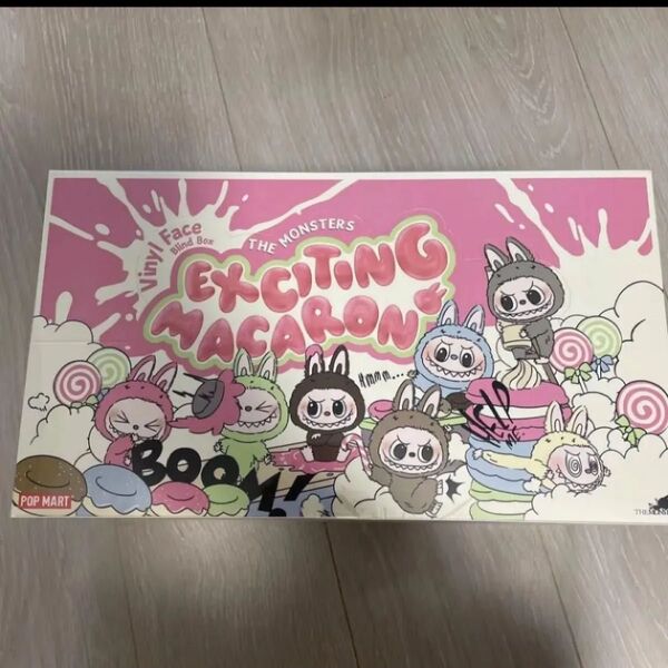 POPMART LABUBU THE MONSTERS Exciting Macaron ぬいぐるみ シリーズ アソートボックス