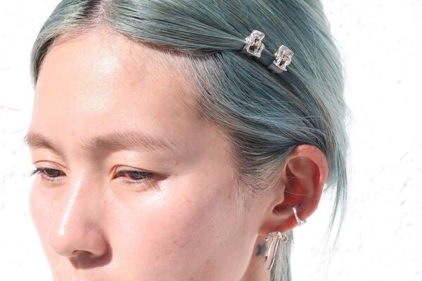 pluie プリュイ ブーウ ヘアクロウ シルバー silver 925 2個セット ヘアアクセサリー ヘアクリップ 三苫愛