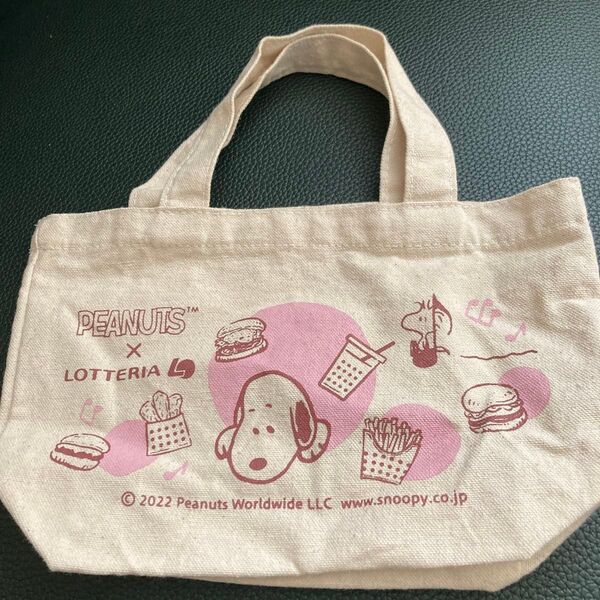 ミニトートバッグ スヌーピー SNOOPY トートバッグ お弁当 ランチトートバッグ