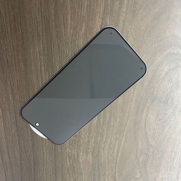 【iPhone16/覗き見防止】液晶保護 フィルム 画面 プライバシー 専用ガラス 左右 見えない 耐衝撃 指紋防止 高透明性