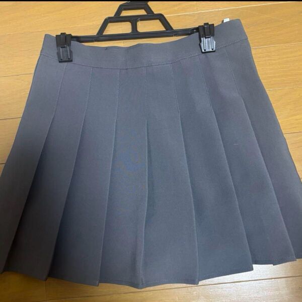 グレープリーツミニスカート プリーツ スクールスカート 制服