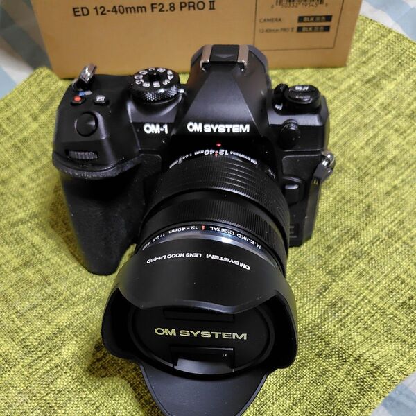中古美品欠品無し OM SYSTEM OM-1 Mark II 12-40mm F2.8 PRO IIレンズキット