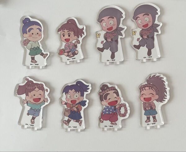 忍たま乱太郎 アニメイトカフェコラボ ミニアクリルスタンド 8個セット