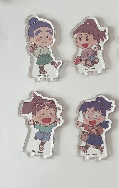 忍たま乱太郎 アニメイトカフェ ミニアクリルスタンド 4点セット