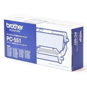 Brother FAX リボンカートリッジ PC-551 インクフィルム 42m ブラザー 4本セット まとめ売り