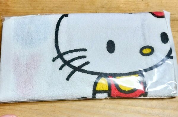 【未開封】ハローキティ 手ぬぐい タオル 非売品