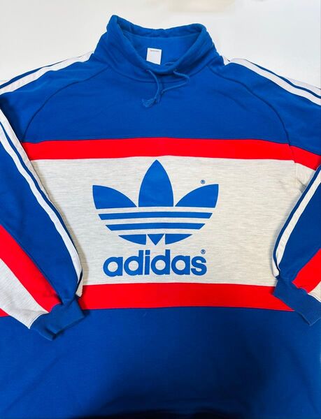 【希少!!古着】90's adidasアディダストレーナー(スウェット)L-O