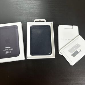 Apple純正 iPhone レザーウォレット MagSafe 「探す」対応 色はインク