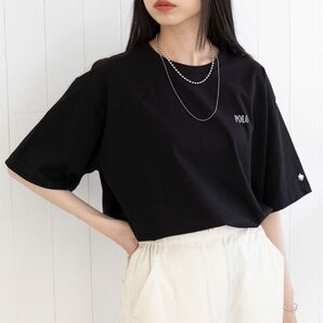 POLO BCSロゴ刺繍入りTシャツ オーバーサイズシャツ
