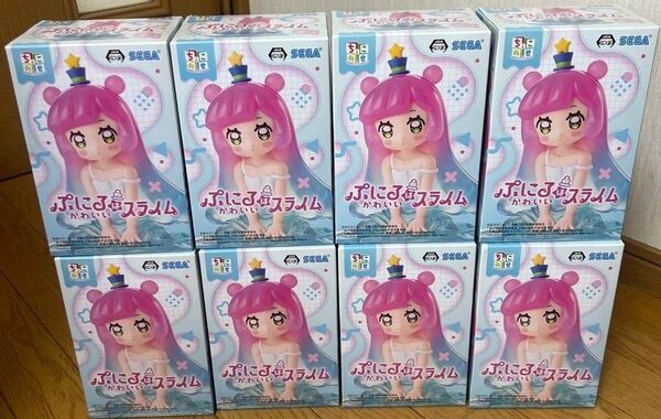 【新品未開封】ぷにるはかわいいスライム ちょこのせプレミアム フィギュア ぷにる 8個セット