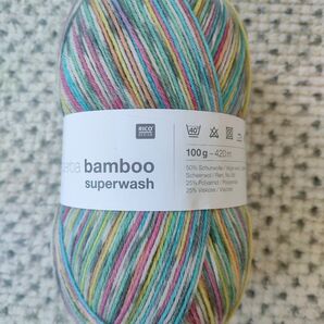 RICO DESIGN 035 superba bamboo★ソックヤーン 毛糸