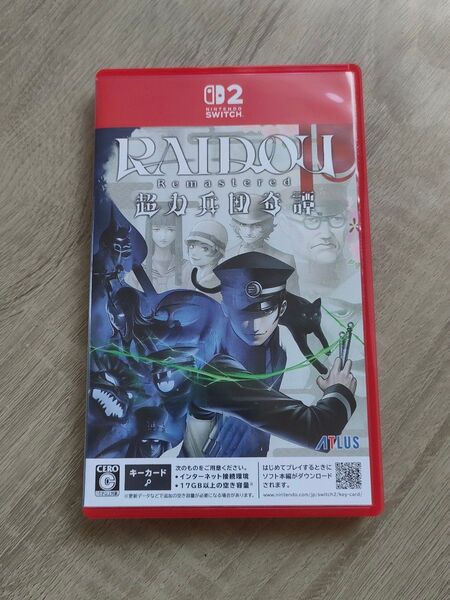 switch2★ライドウ RAIDOU Remastered: 超力兵団奇譚★先着購入特典DLC付き