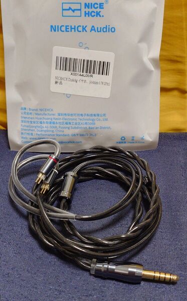 リケーブル NICEHCK DuskAg 4.4mm 2pin