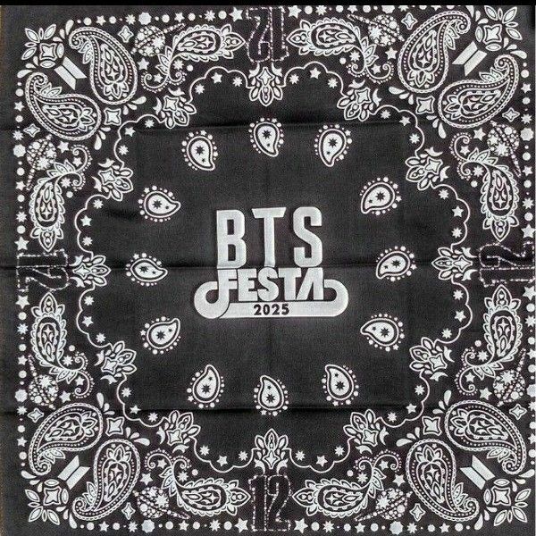BTS FESTA 2025 ARMY ZONE 限定 バンダナ フェスタ