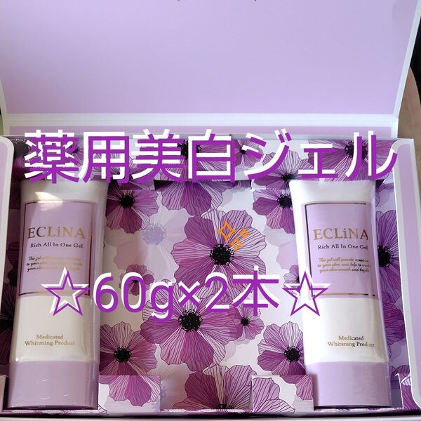 エクリナ リッチ オールインワンジェル 医薬部外品 60g × 2本セット