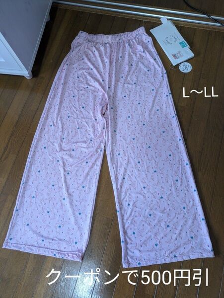 ムーミン リトルミィ ルームパンツ 部屋着 L〜LL レディース ボトムス パンツ クーポン 10分丈