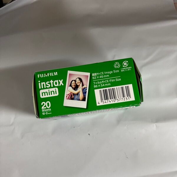 富士フイルム チェキ専用フィルム INSTAX MINI JP2 20 枚入