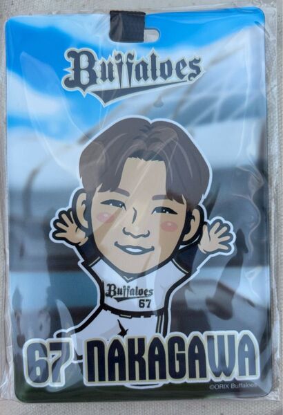 オリックスバファローズ 中川圭太 ラゲッジタグ エアーくじ