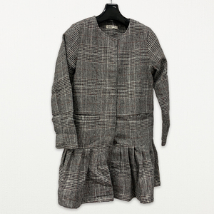 [ breaking the seal settled new goods ] for children |PETTCOCO| One-piece |3XL| gray ( check pattern )|Kop003_AU058