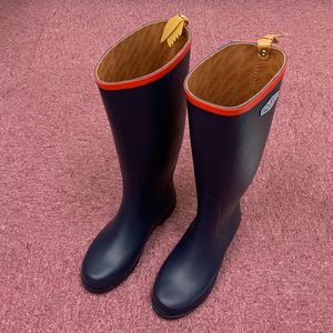 【開封済新品】レディス/LOSTLAND/レインブーツ/23.0cm/ネイビー/Lsh046_AU018