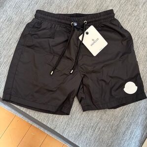 MONCLER スイムウェア 新品未使用 ブラックショートパンツ