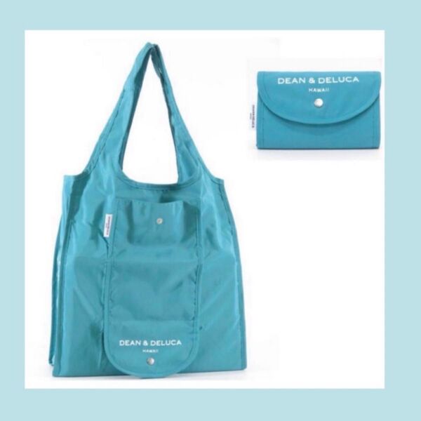 新品 DEAN&DELUCA ディーンアンドデルーカ エコバッグ ミントグリーン