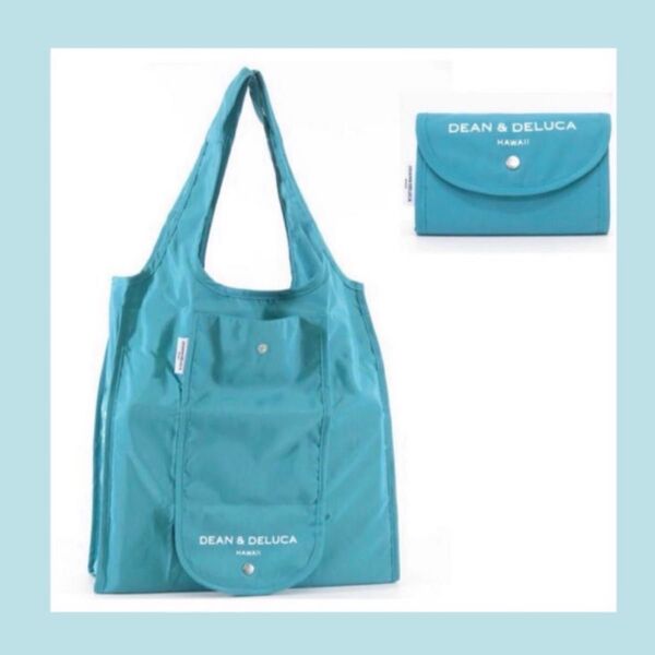 新品 DEAN&DELUCA ディーンアンドデルーカ エコバッグ ミントグリーン