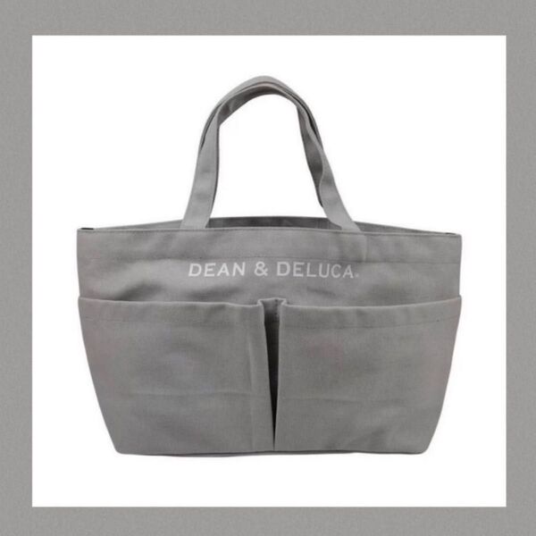 新品 ディーンアンドデルーカ DEAN & DELUCAトートバッグ グレー