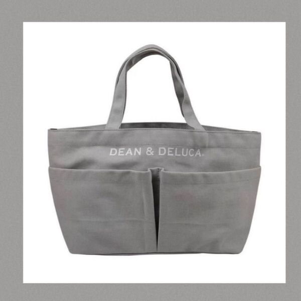 新品 ディーンアンドデルーカ DEAN & DELUCAトートバッグ グレー