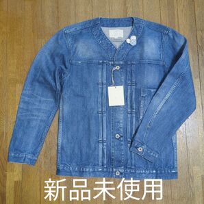 ※新品未使用※SAKULA/1stタイプノーカラーデニムジャケット