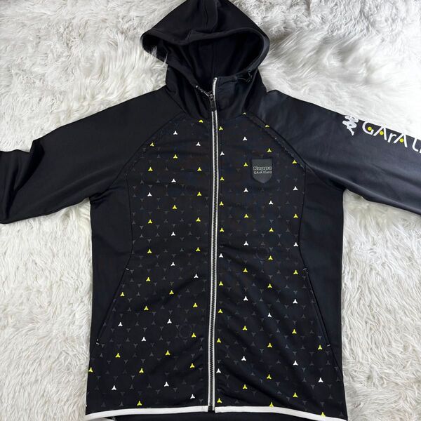 【Kappa】カッパ レディース フーディー ジャージ Lサイズ おしゃれなロゴプリント