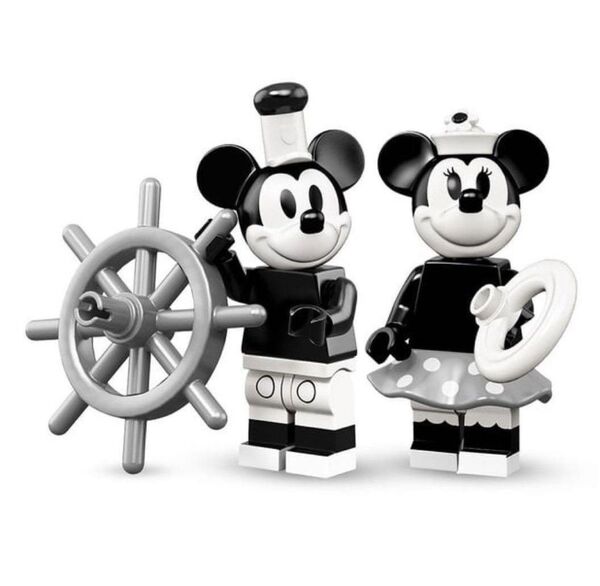 LEGO 71024 ミニフィギュア ディズニーシリーズ シリーズ2 ミッキーマウス ミニーマウス レゴ ミニフィグ 100周年