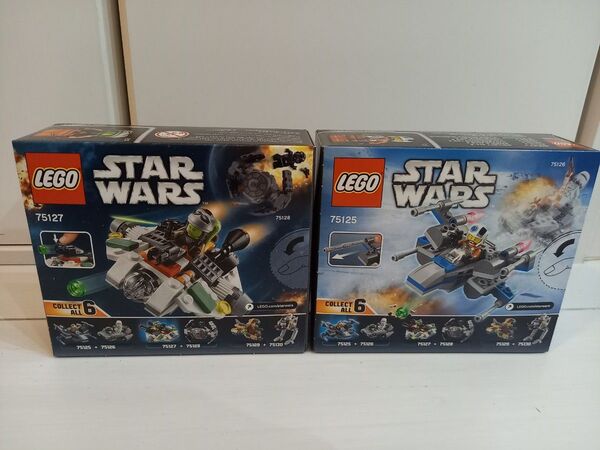 新品 LEGOレゴスターウォーズ マイクロファイター ゴースト75127 75125 セット
