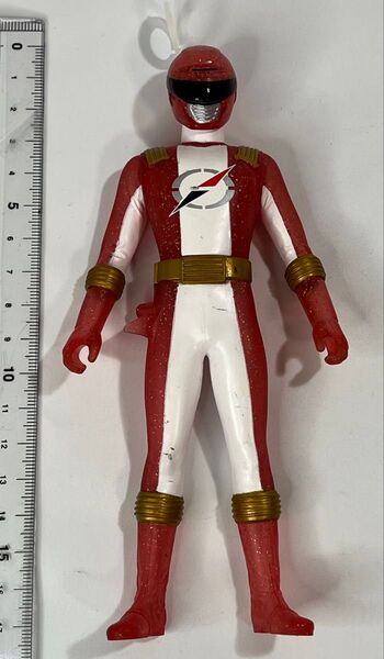 轟轟戦隊ボウケンジャー ボウケンレッド スタートアップバージョン 17㎝ソフビ