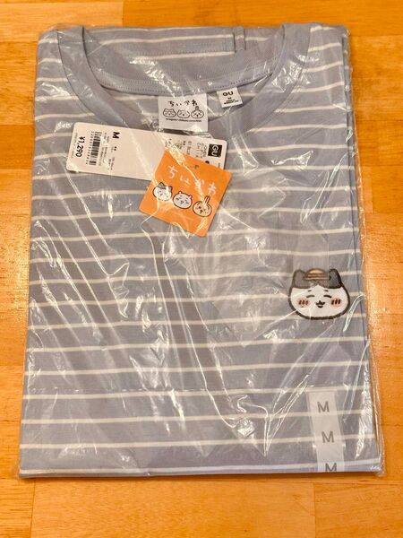 GU ちいかわ コラボTシャツ M ブルー 未使用