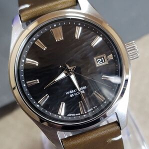 (未使用) 自動巻き NH35 gsオマージュネジ込み式リューズ Dバックルベルト 40mm 高品質