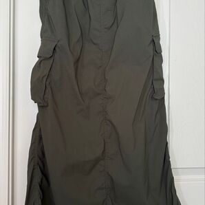 ベイフロー BAYFLOW カーゴロングスカート カーキ