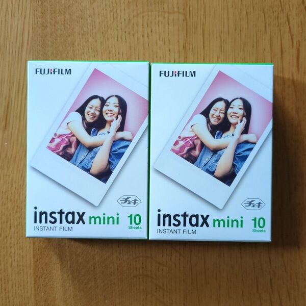新品・未開封品!チェキフィルム 20枚 instax mini 富士フイルム