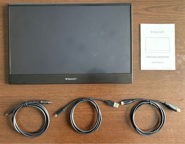 WIMAXIT モバイルモニター 15.6インチ フルHD USB-C タッチパネル対応