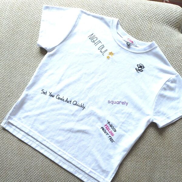 着用数回★ピンクラテ★ 半袖Tシャツ