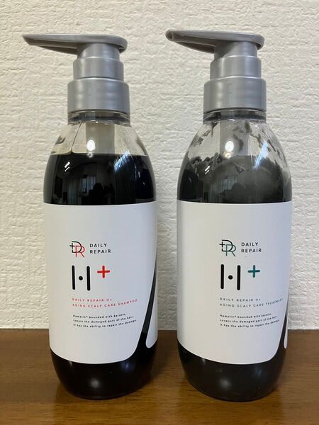 DRH+ デイリーリペアH+ スカルプシャンプー 、トリートメントヘマチン エイジングケア ダメージ補修