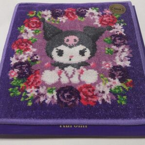 Sanrio KUROMI × FEILER 25×25.5 ハンカチ【ケース無し】
