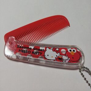 ハローキティ×セサミストリート『used』折りたたみコーム