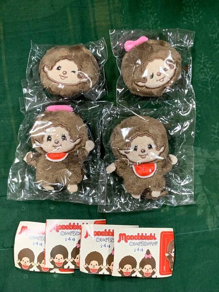 モンチッチ ぬいぐるみバッジ コンプリート ガチャガチャ