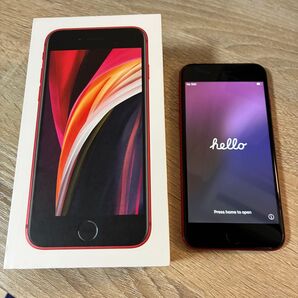 iPhone SE 第2世代 128GB (PRODUCT)RED SIMフリー 付属品あり SE2