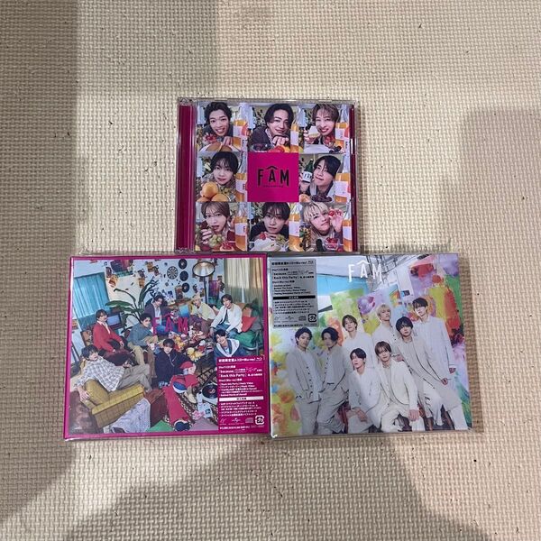timelesz FAM アルバム 3形態セット+選べるトレカ3セット
