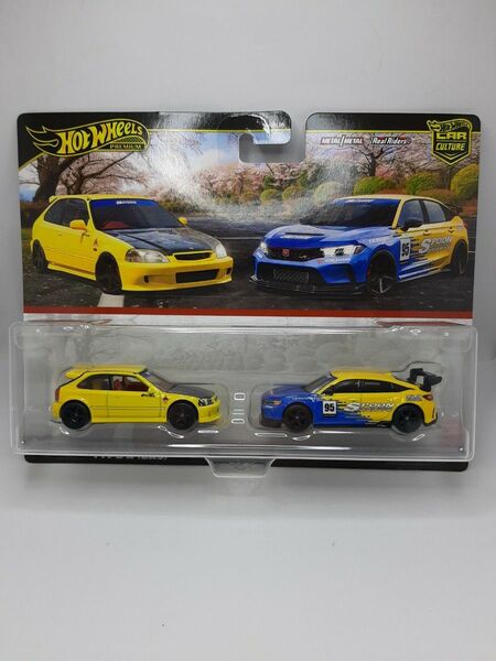 ホットウィールカーカルチャー'99HONDA CIVIC TYPE R(EK9) HONDA CIVIC TYPE R