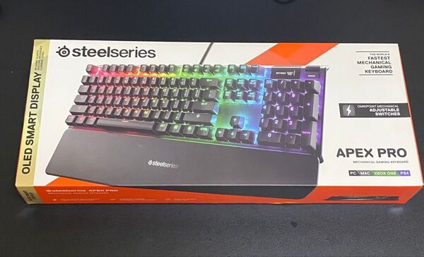 SteelSeries Apex Pro メカニカルゲーミングキーボード